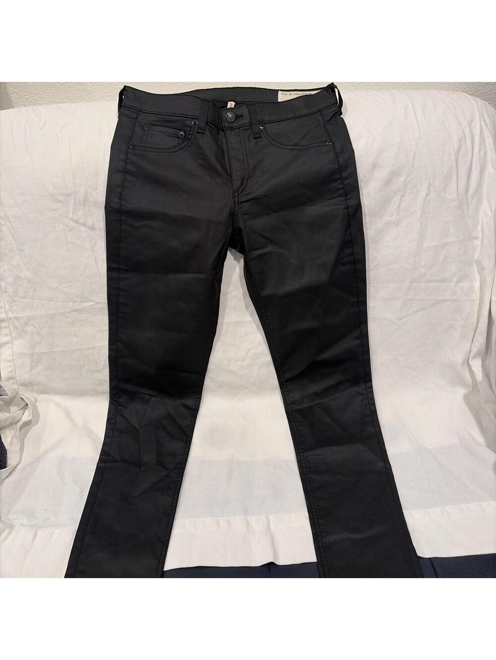 RAG & BONE Size 29 Legging Lightweight Coated Jeans